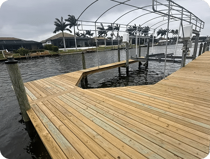 Crocker Marine Services - Dock Tikis Tiki Huts