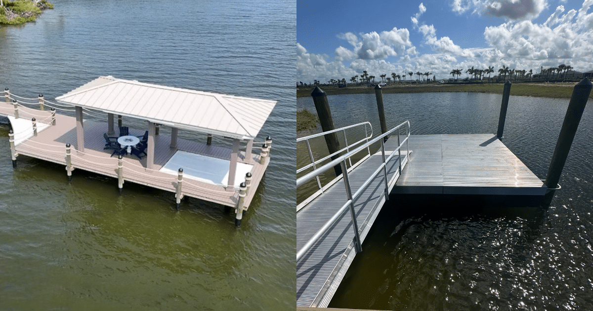 Floating Docks vs Fixed Docks: Which is Right for Your Southwest Florida Waterfront?