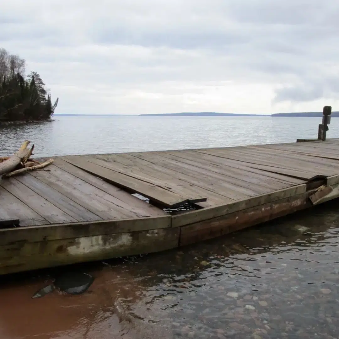 Crocker Marine Services - Dock Repair after Hurricane Isaias