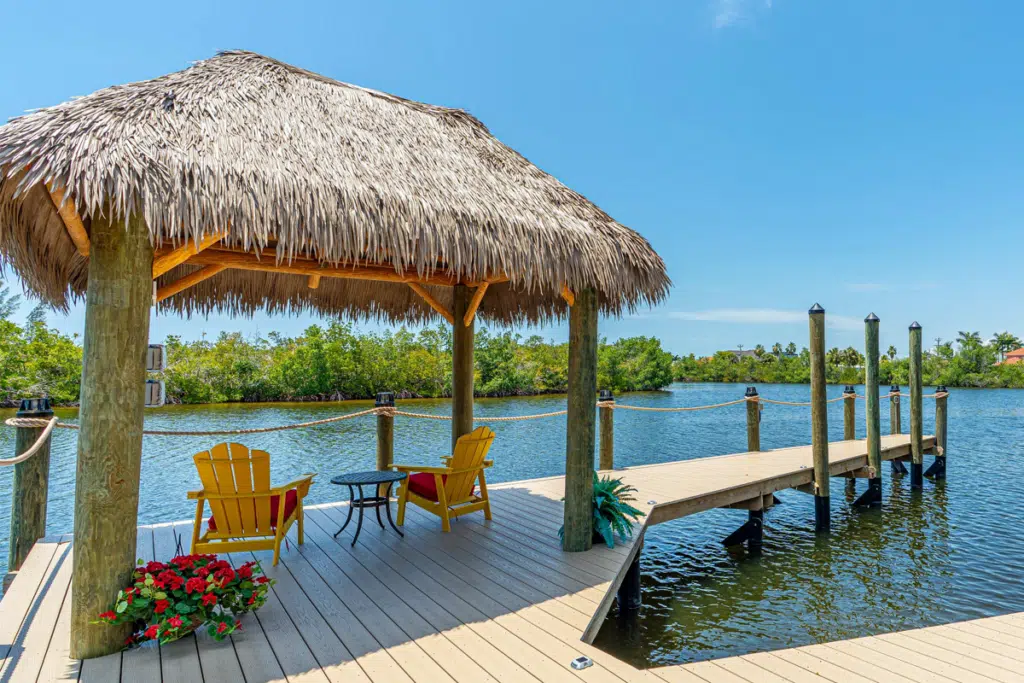 Crocker Marine Services - Tiki Huts