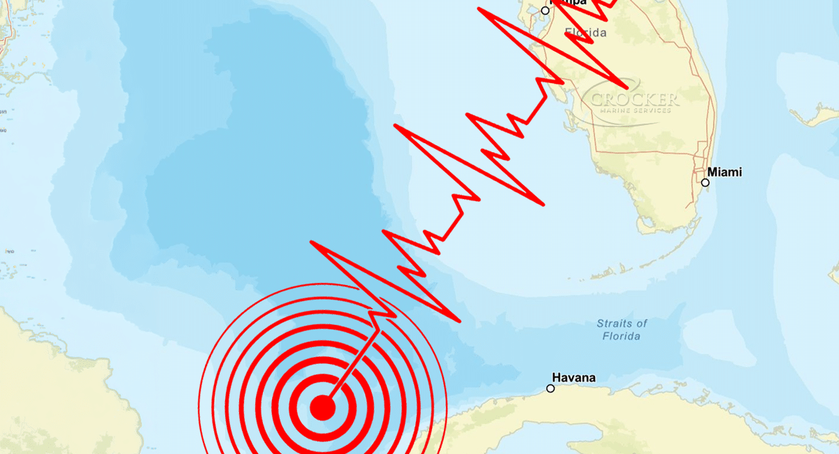 After Two Gulf of America Earthquakes in One Week and Hurricane Season Underway, Crocker Marine Services Urges Southwest Florida Waterfront Owners to Inspect Docks, Boat Lifts, Seawalls, and Shoreline Infrastructure