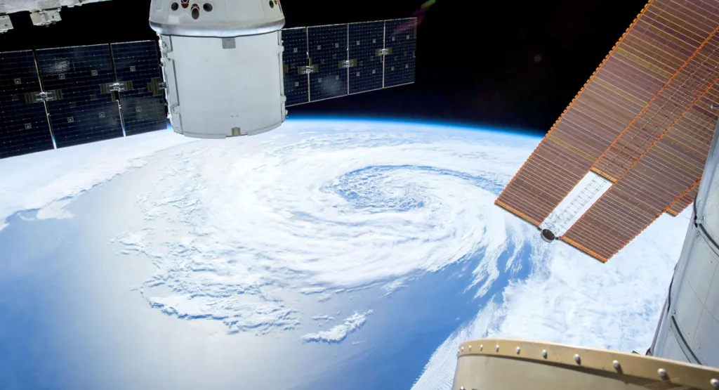 Hurricane From Space