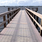 Longest Dock in Lee County, Florida at 650 foot long, build by Crocker Marine Services