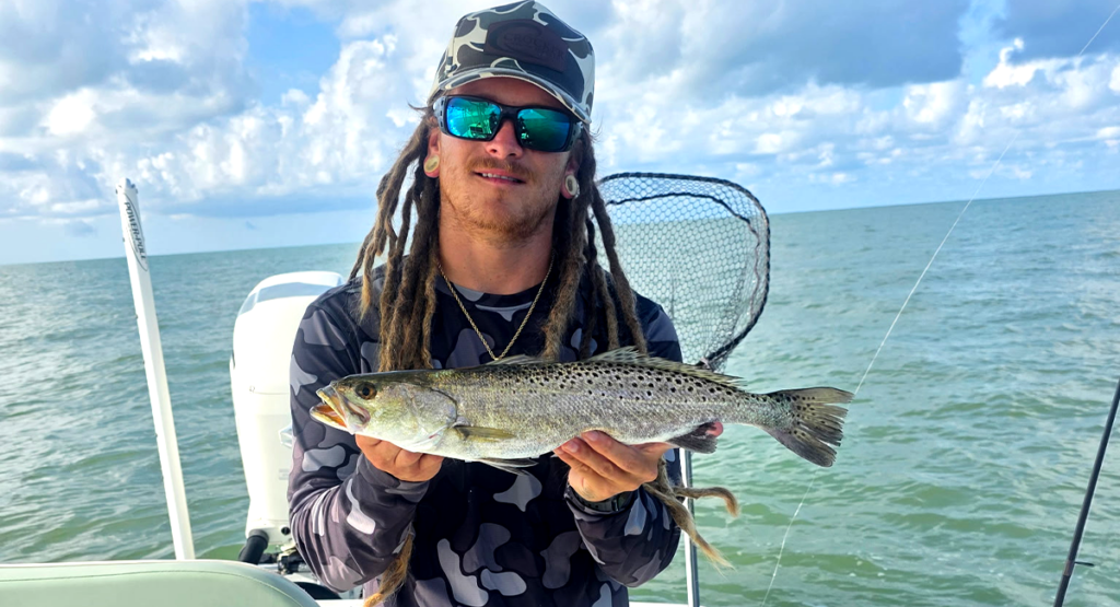Speckled Trout Caught by Aaron Hollis off Sanibel Island