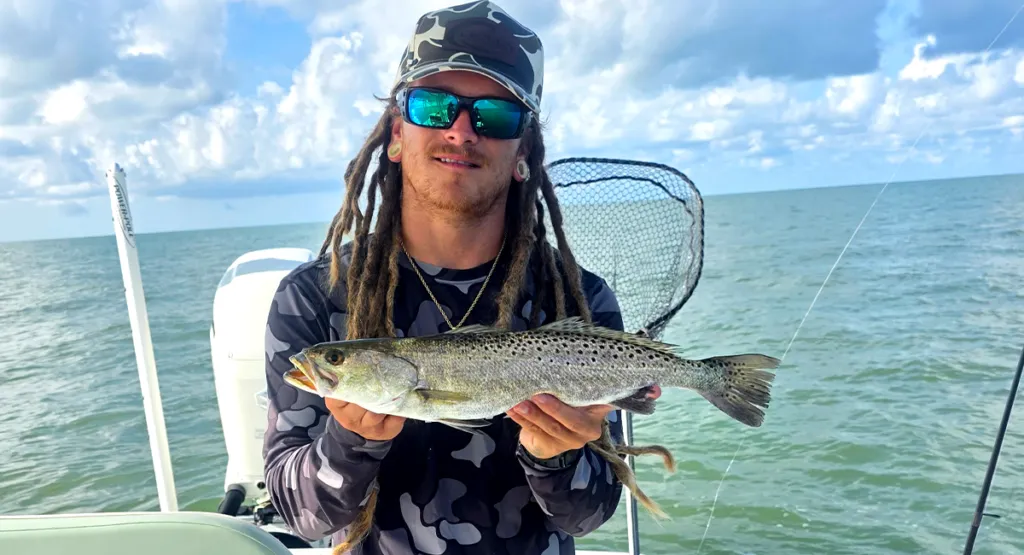 Speckled Trout Caught by Aaron Hollis off Sanibel Island