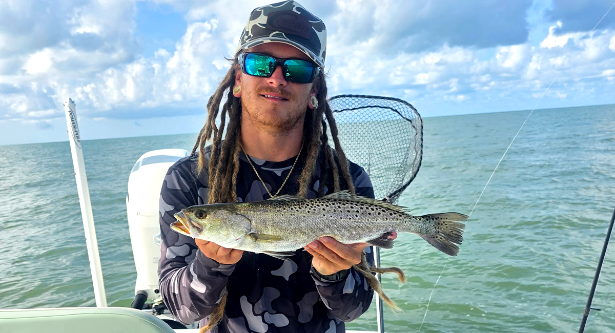 Speckled Trout Caught by Aaron Hollis off Sanibel Island