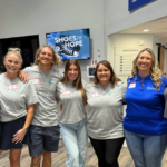 Crocker Marine volunteers at the Shoes of Hope event