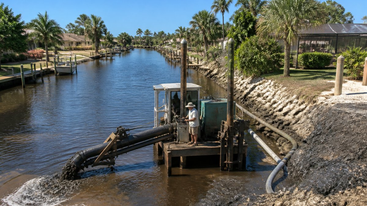 Residential Canal Dredging Services Florida: What to Expect
